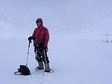 60 Jerome Ryan In A Whiteout On The Raphu La On Our Day Trip From Mount Everest North Face ABC